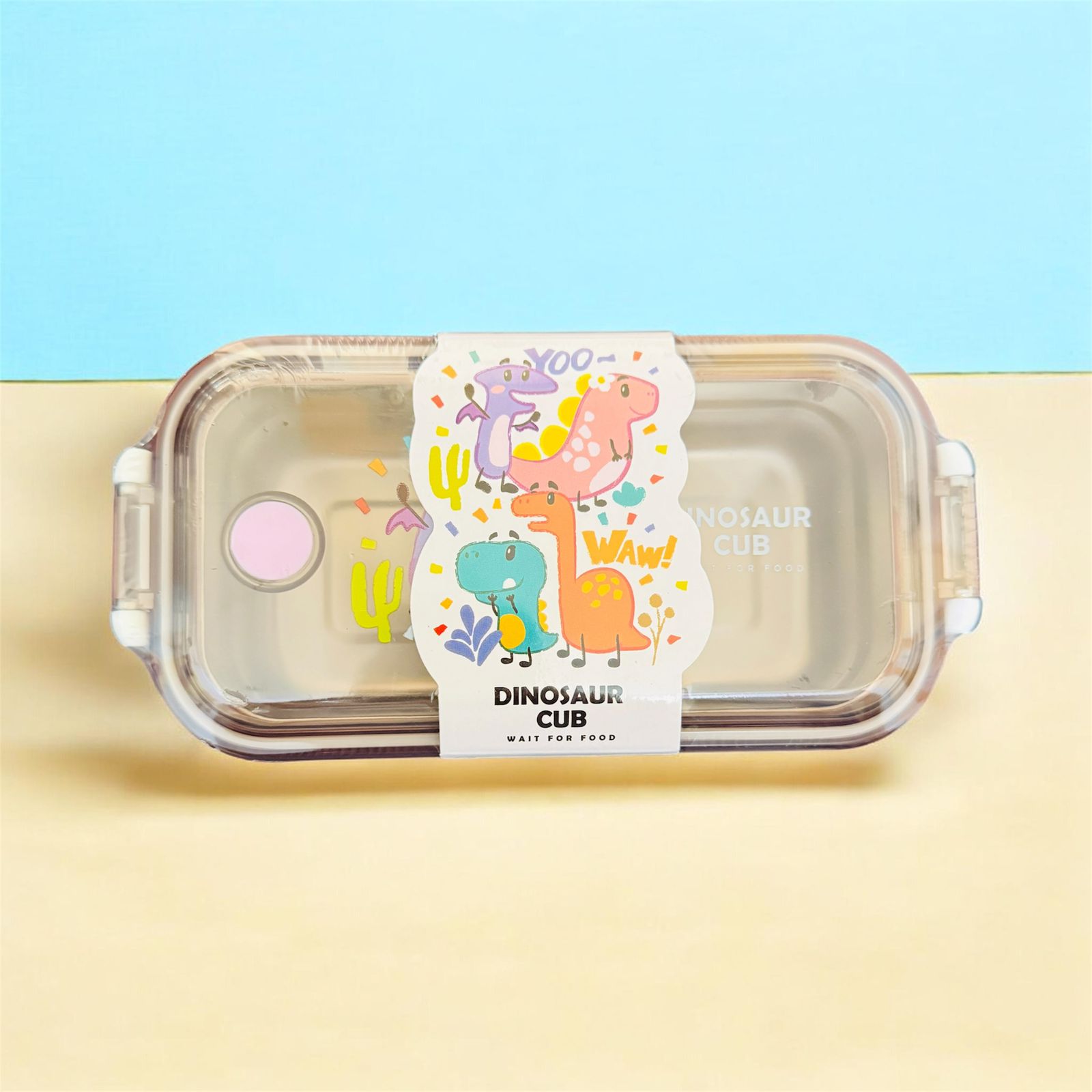 Bento-style lunch box.