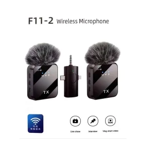 F11 2:1 Wireless Microphone
