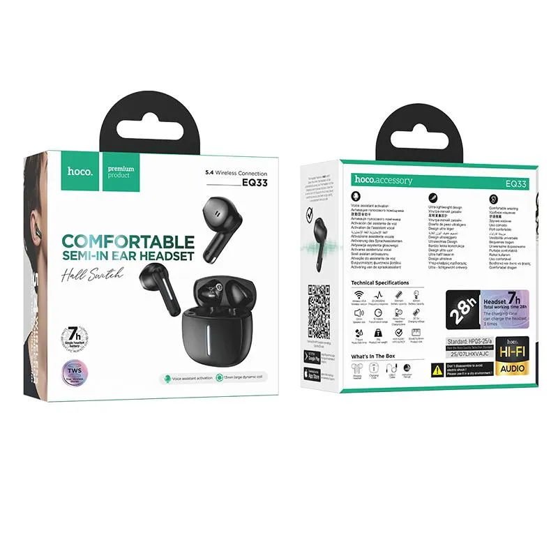 Hoco EQ33 Gem True Wireless Earbuds (TWS) - Image 2