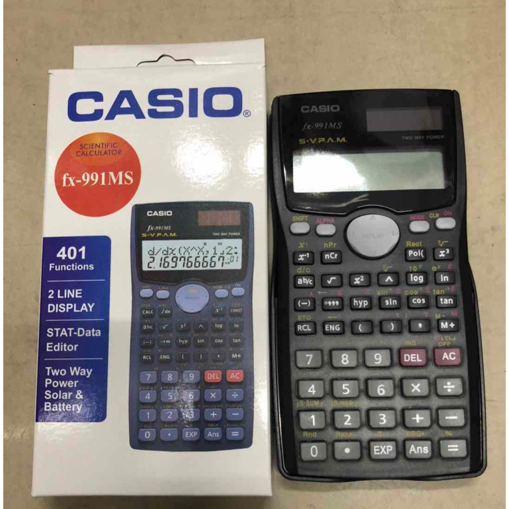 Scientific Calculator Fx 991 MS 401 - Image 2