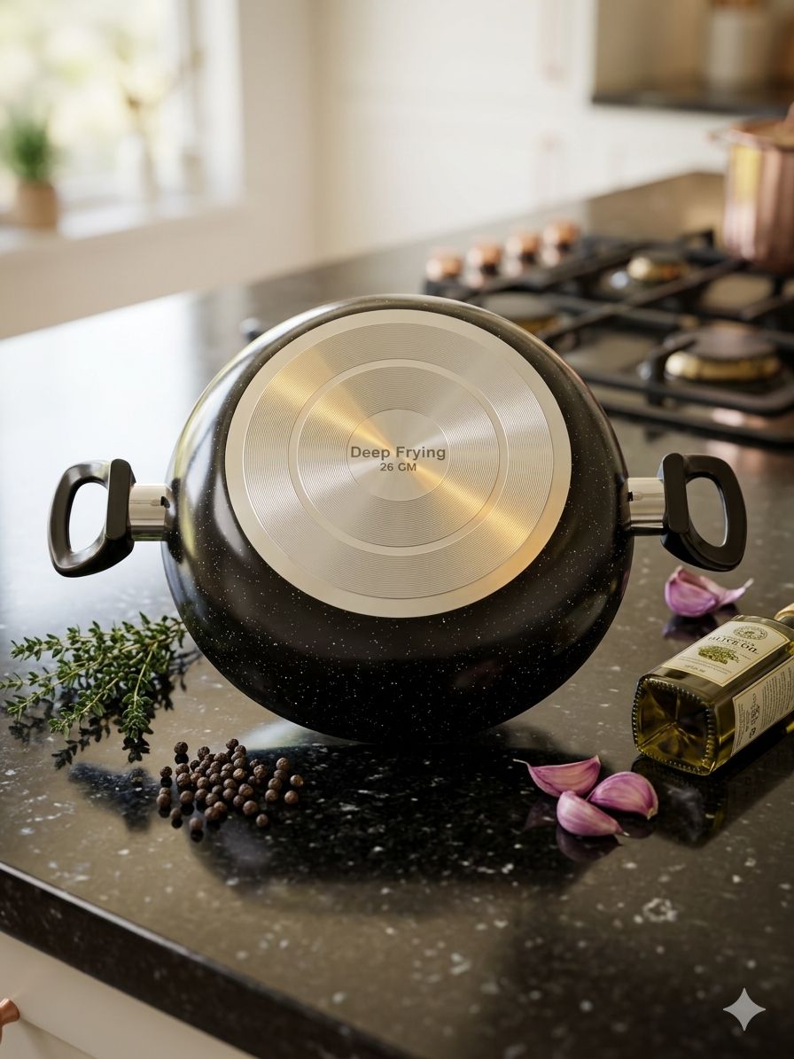 Essential Non-Stick Deep Fry Pan 26 Cm - Image 2