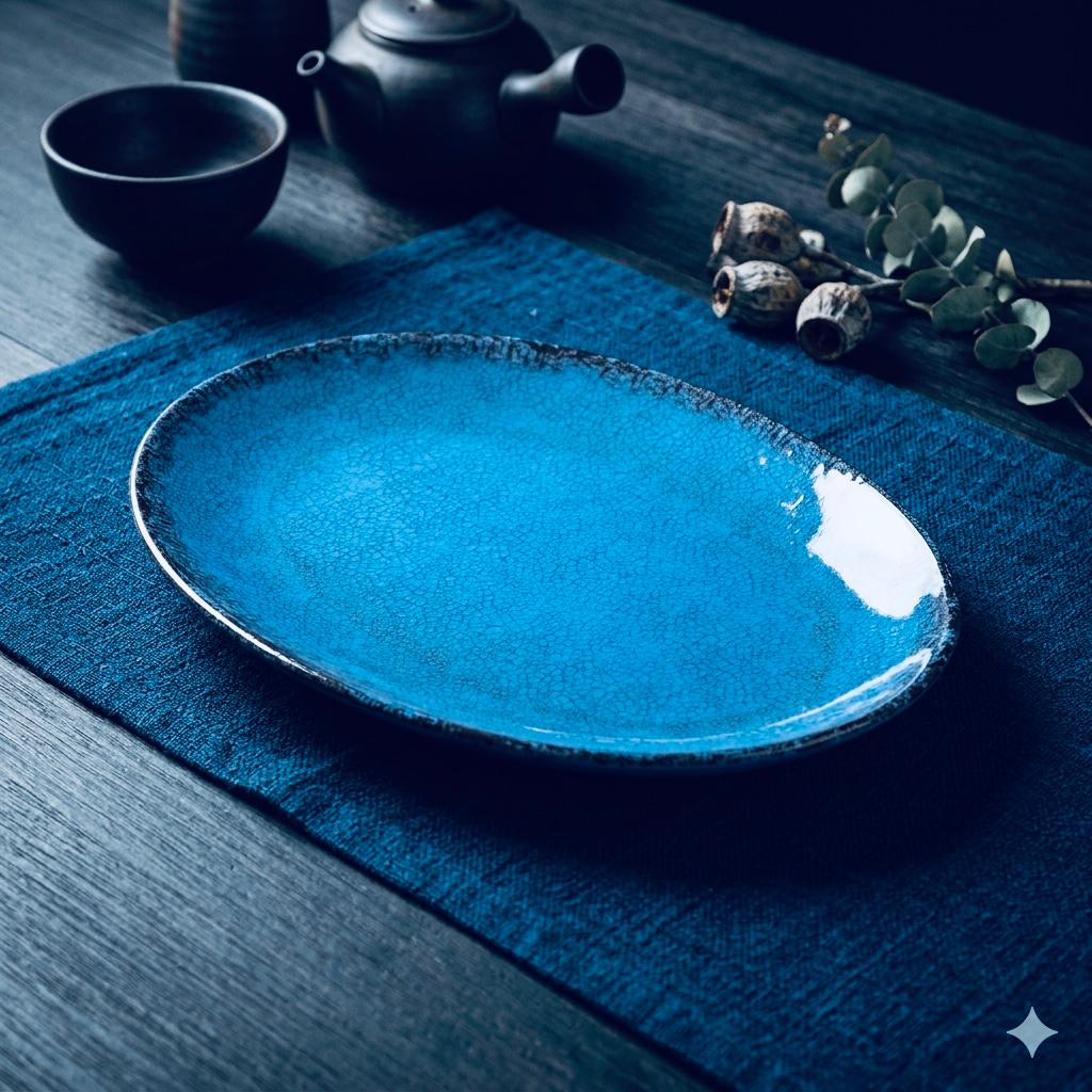 Italiano Guava Oval 28 CM Plate