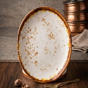 Guava Oval 28 CM Plate