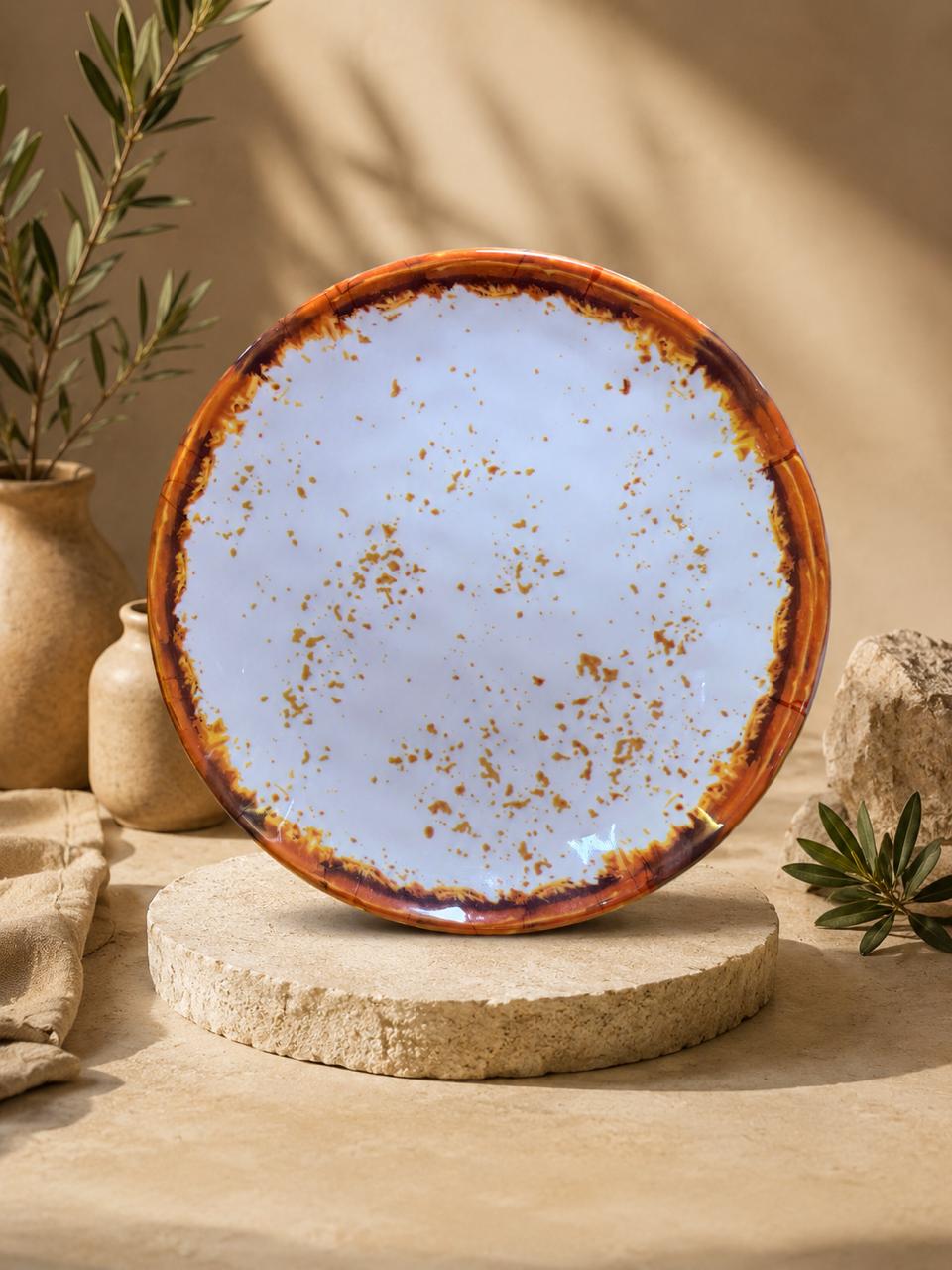 Italiano Guava Oval 28 CM Plate