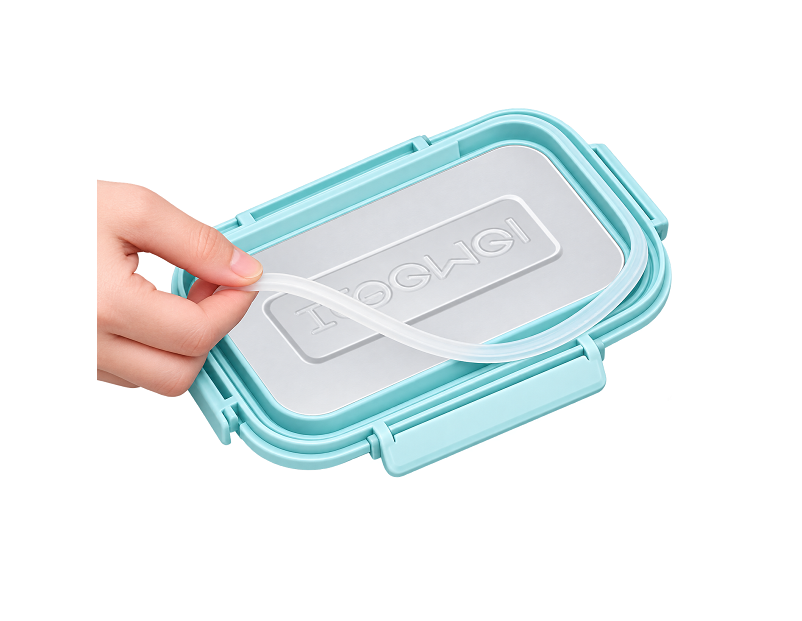 Homio Tedemei lunch box square stainless steel with lid - Image 2