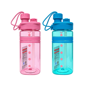 2-in-1 Water Bottle, Multicolor, 600ml