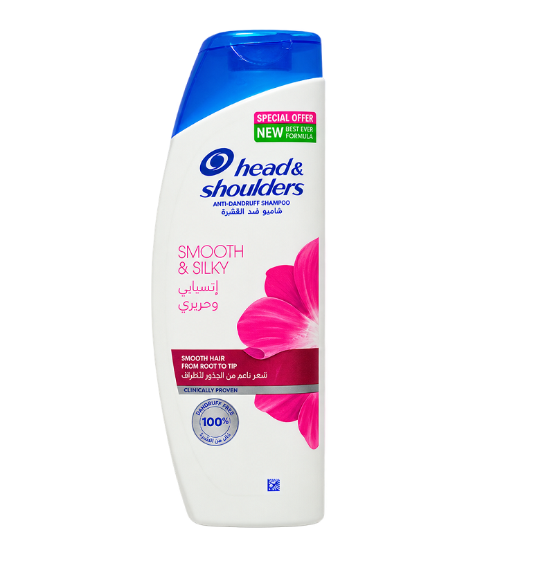Head And Shoulders Smooth & Silky Anti Dandruff Shampoo | 350ml (Saudi Arabia)