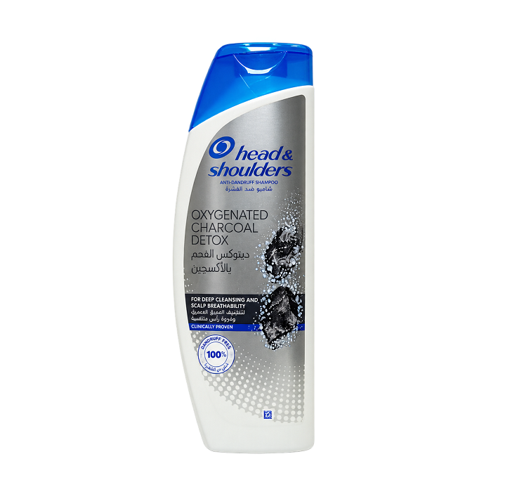 Head & Shoulders Oxygenated Charcoal Detox Anti-Dandruff Shampoo 350 ml