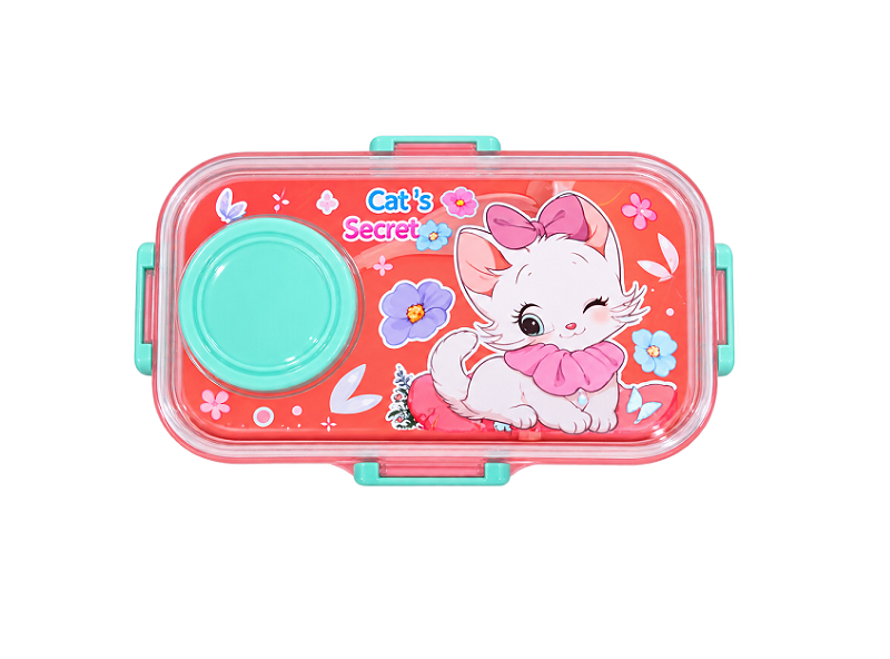 Cartoon Kids Bento Lunch Box 2 Compartments - Image 4