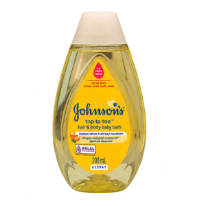 Johnson's Baby Top To Toe Hair & Body Wash 200ml