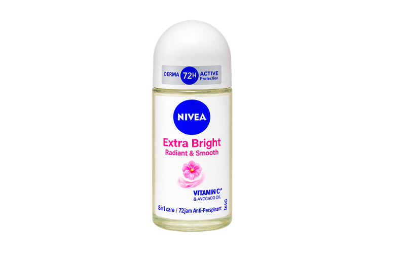 NIVEA Extra Bright Radiant & Smooth Roll On - 50ml