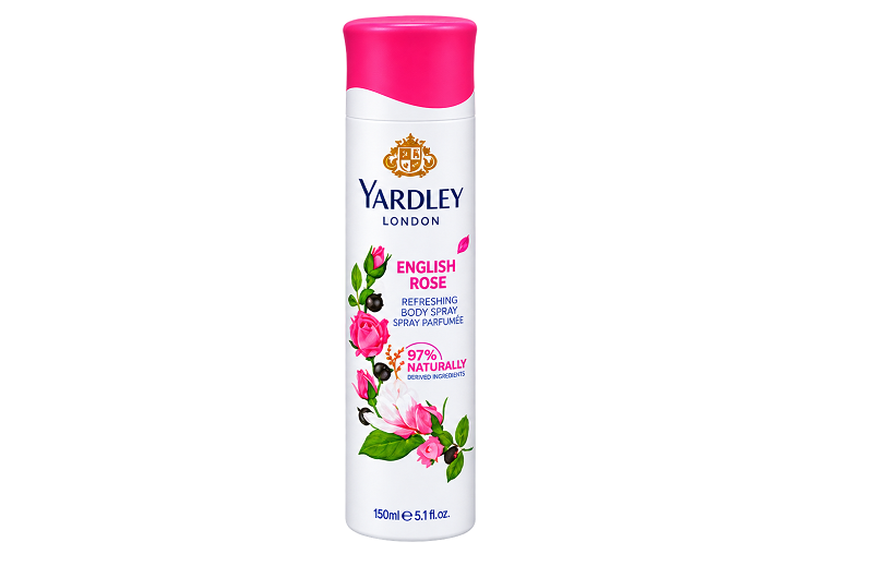 Yardley London Body Spray English Rose 150ml